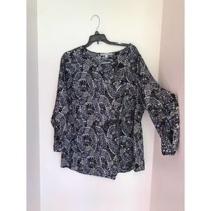 Larry Levine 2x Blouse